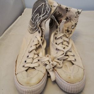Mens True Religion hi top sneakers size 12